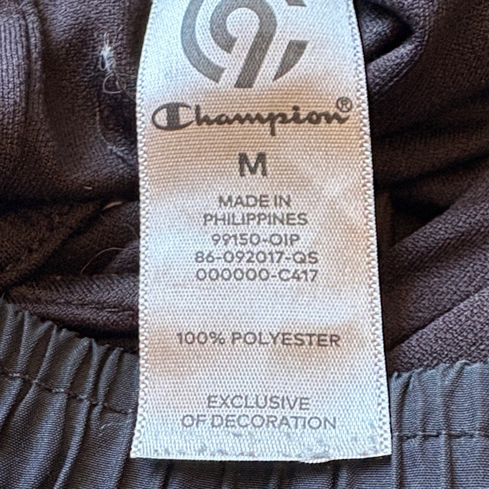 Champion Women's Geometric Black and White Athletic Shorts - Picture 2 of 6